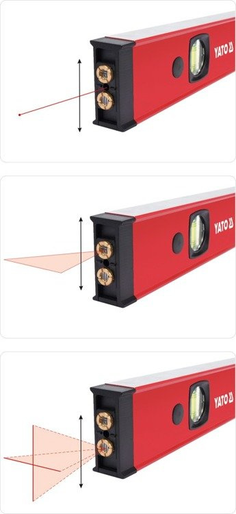 YATO YT-30400 POZIOMNICA ELEKTRONICZNA 610MM Z LAS
