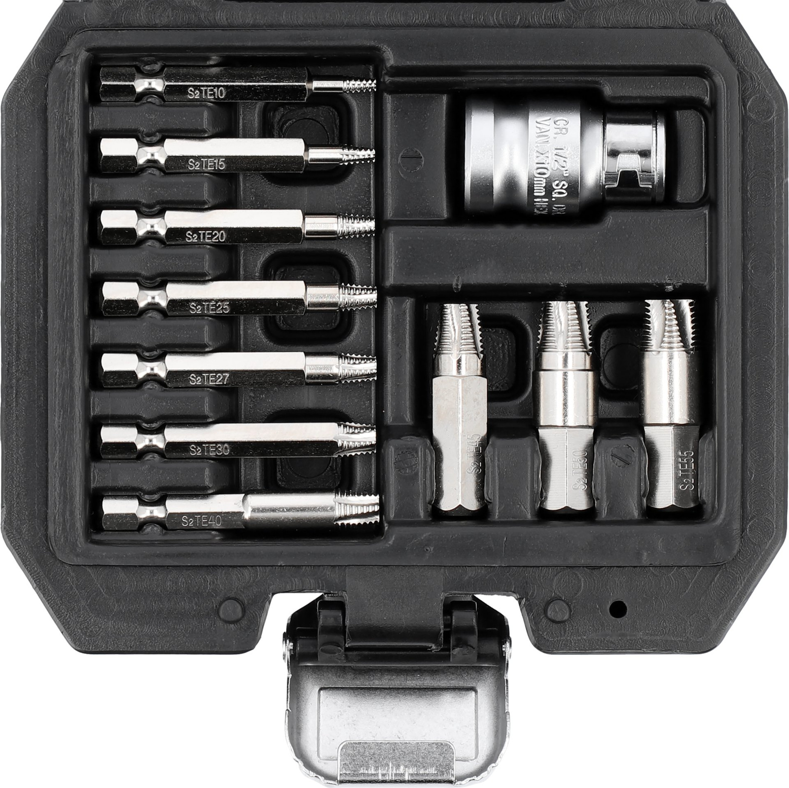 Yato YT-04582 Zestaw bitów do wykręcania odkręcania obrobionych śrub 11 el