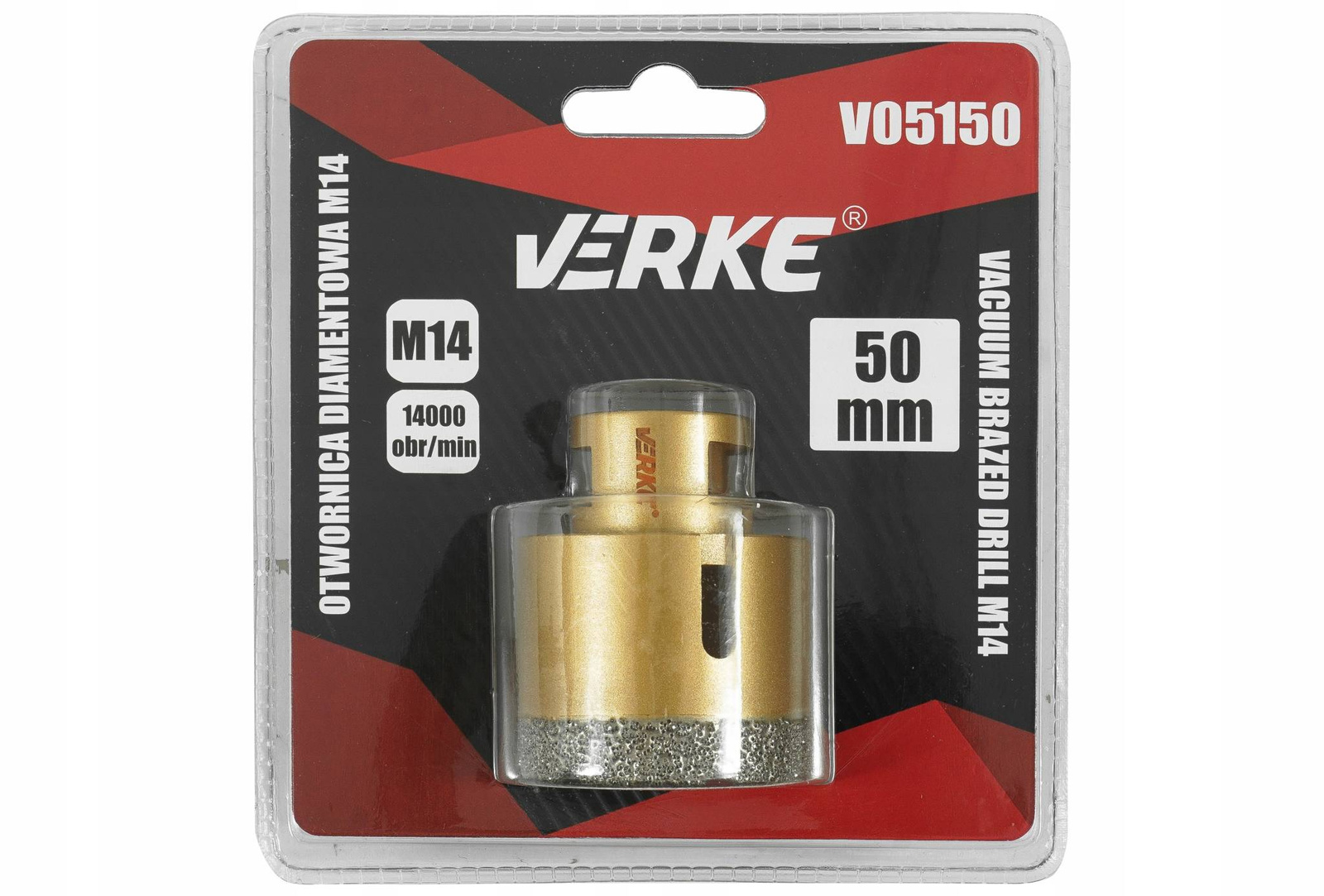 Verke V05150 Wiertło diamentowe otwornica 50mm
