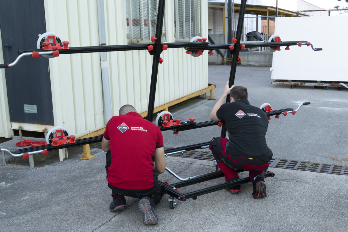 Rubi SLAB Wózek transportowy do płyt 140 kg
