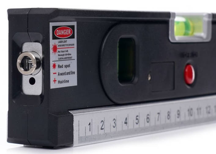 KraftDele KD10438 Poziomica laserowa z miarą 150cm