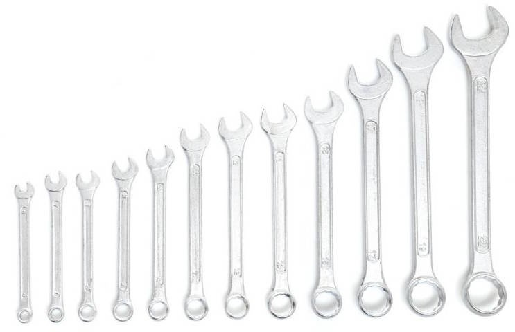 Kraft Dele KD10921 Klucze płasko-oczkowe 12el 6-22