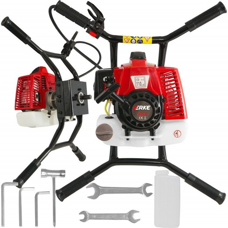 Verke V90042 Świder spalinowy wiertnica 3,3 KM