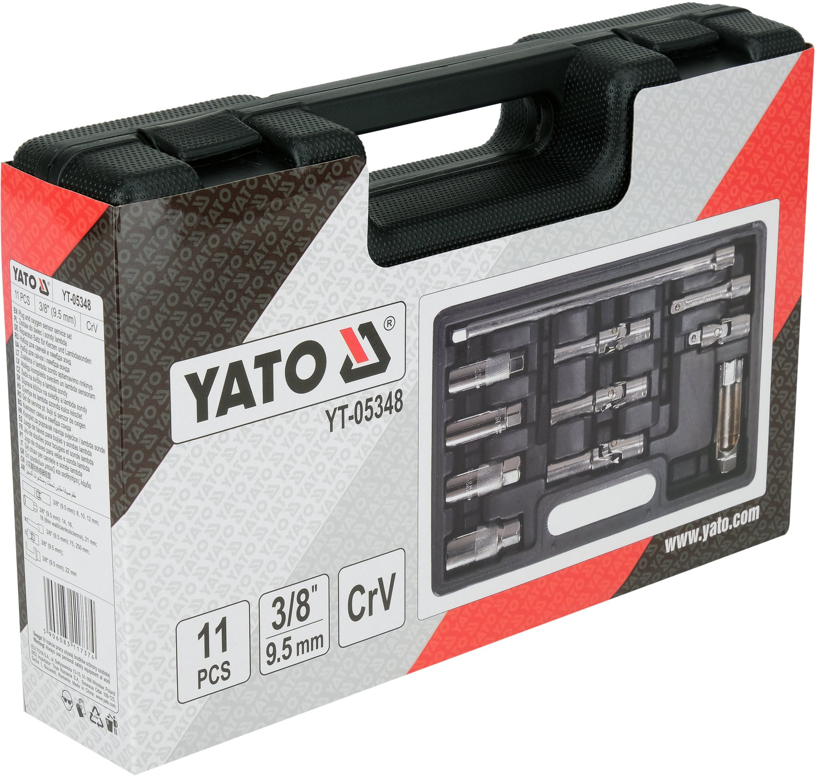 YATO YT-05348 ZES DO ŚWIEC ŻAR I ISKR I SONDY LAMB