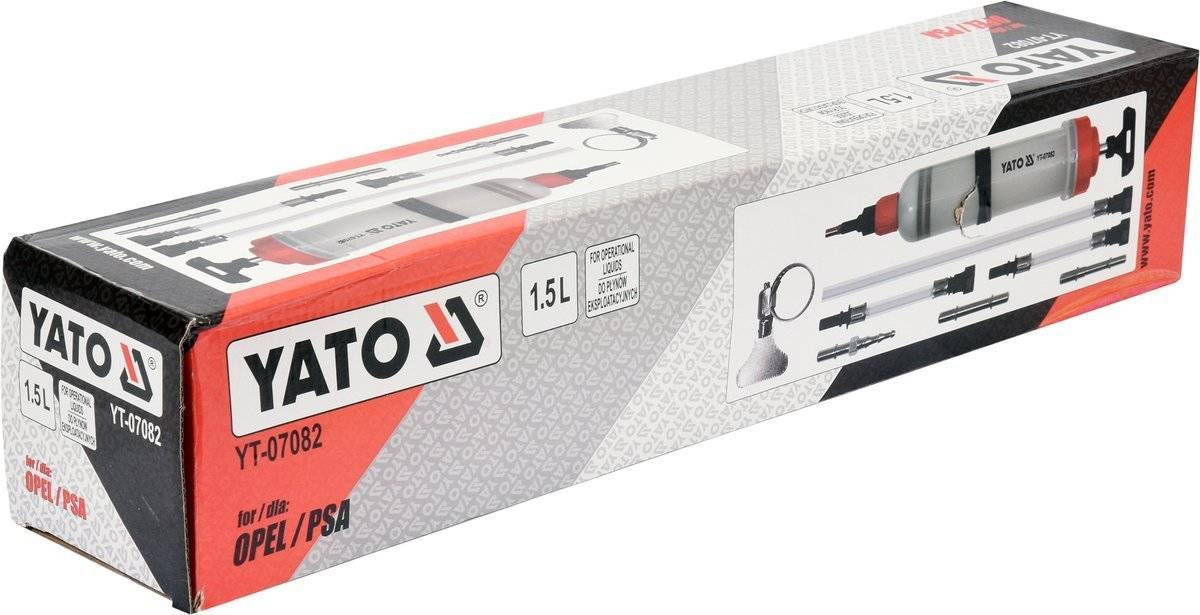 Yato YT-07082 Odsysarka ręczna do płynów 1,5l