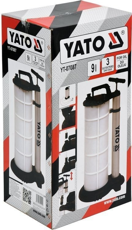 Yato YT-07087 Odsysarka ręczna do oleju 9l