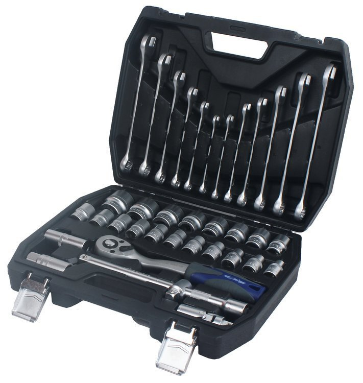 Adler 3553.7 Zestaw narzędziowy kluczy Kpl 37 el.