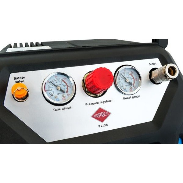 Airpress H 215-6 Sprężarka bezolejowa kompresor 6l