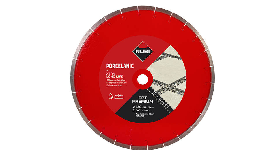 RUBI 32936 Tarcza diamentowa gres SPT 350 PREMIUM