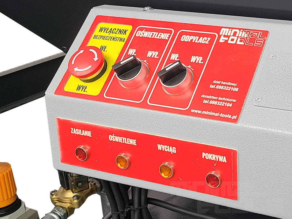 Minimal Tools PK 1500EZ Piaskarka kabinowa 1500l