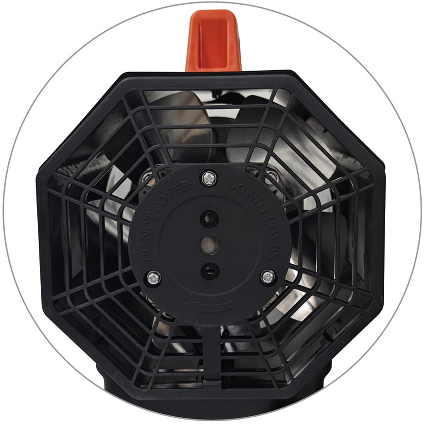 Kraft&dele KD11731 Nagrzewnica grzejnik dmuchawa gazowa termostat LCD 25 kW