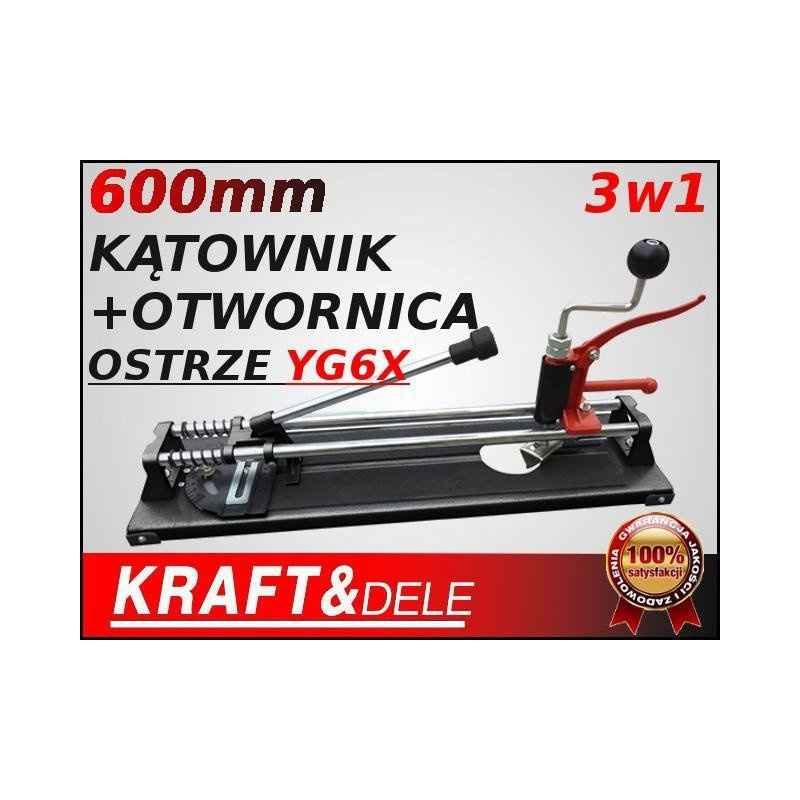 Kraft Dele KD575 Maszynka do cięcia glazury 80cm