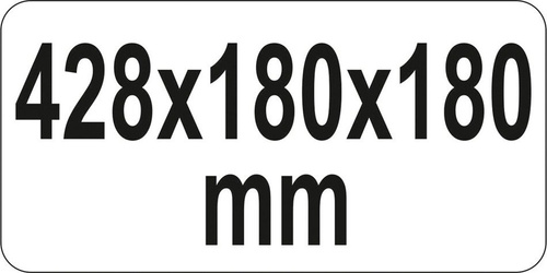 YATO YT-0883 SKRZYNKA NARZĘDZIOW MET 428X180X180MM