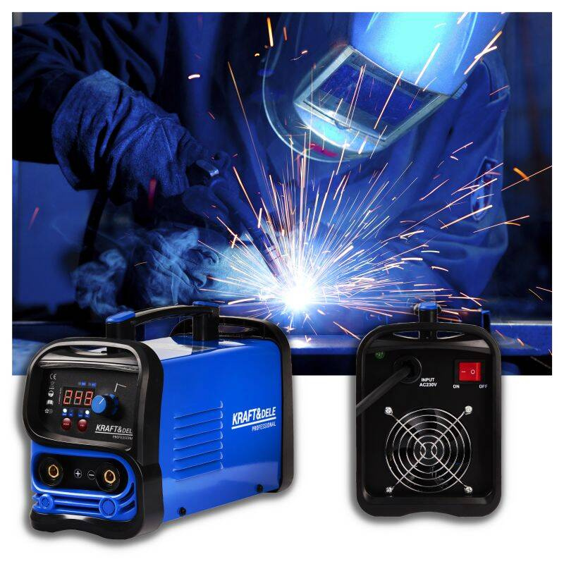 Kraft&Dele KD1880 Spawarka IGBT/MMA/LIFT TIG 350A