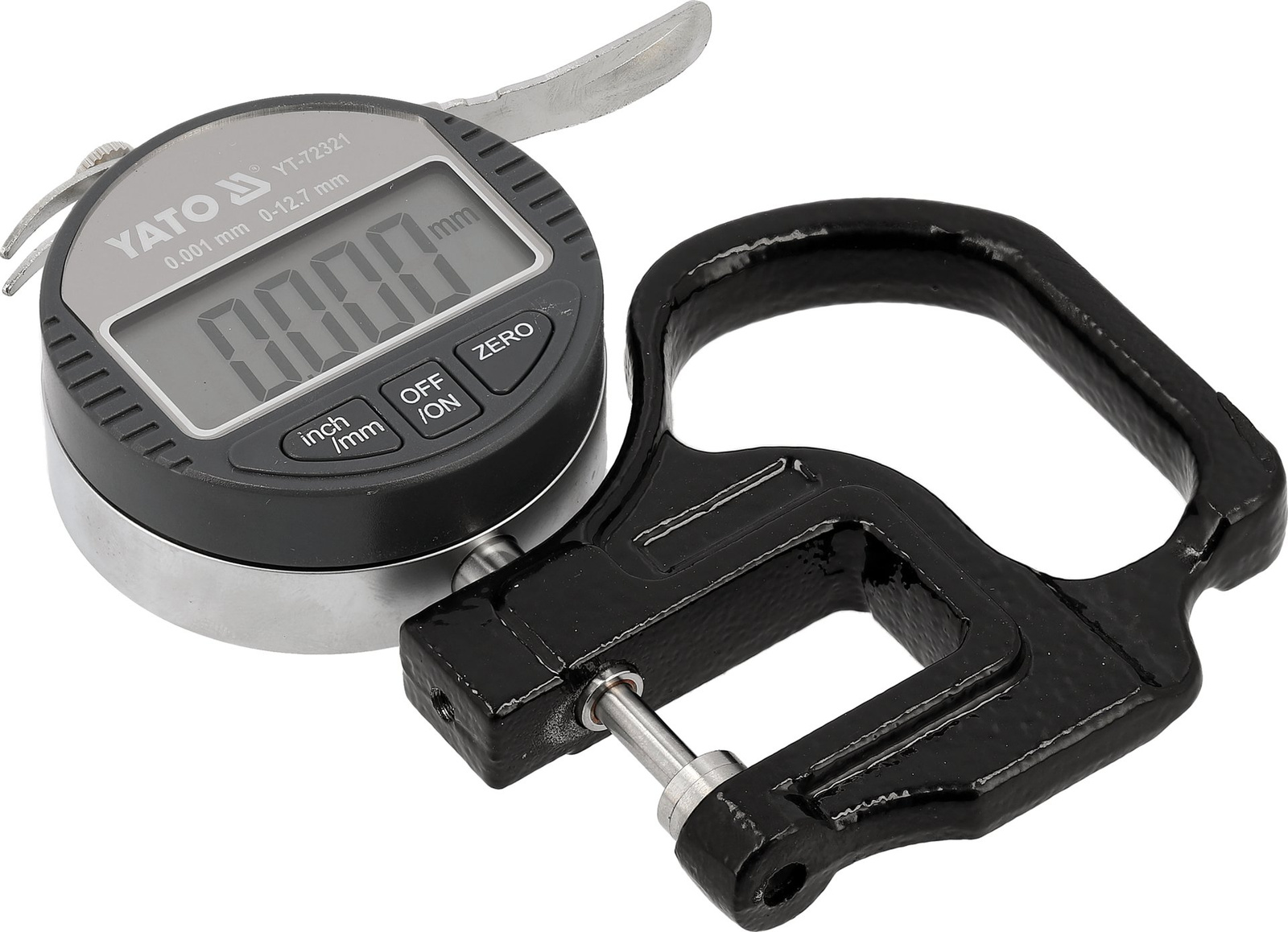 Yato YT-72321 Grubościomierz zegarowy elektroniczny walizka 12,7mm /0,001mm
