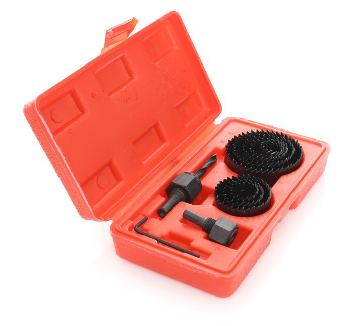 Kraft&Dele KD10278 Otwornice koronkowe do drewna w walizce 19-64 mm