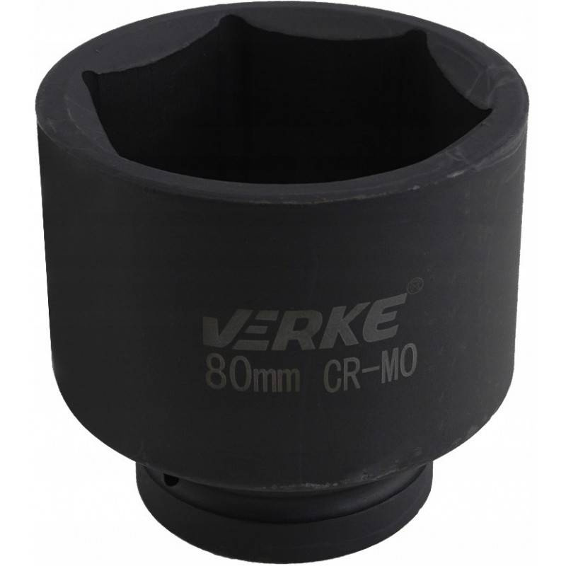 Verke V39416 Nasadka udarowa sześciokątn 1cal 80mm
