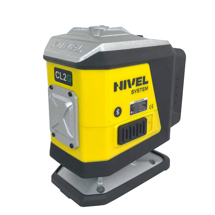 Nivel System CL2G Laser krzyżowy zielony + tyczka