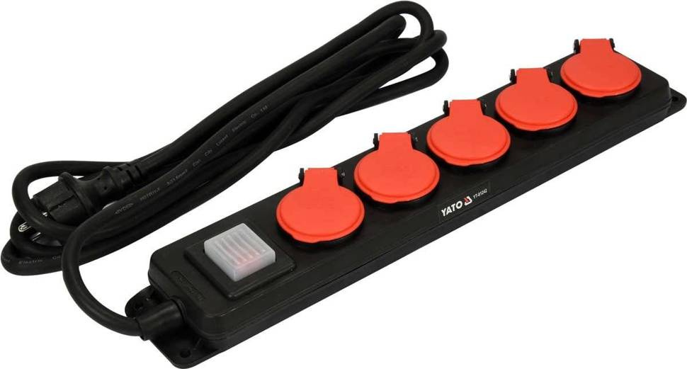 Yato YT-81242 Przedłużacz warsztatowy listwa 3m