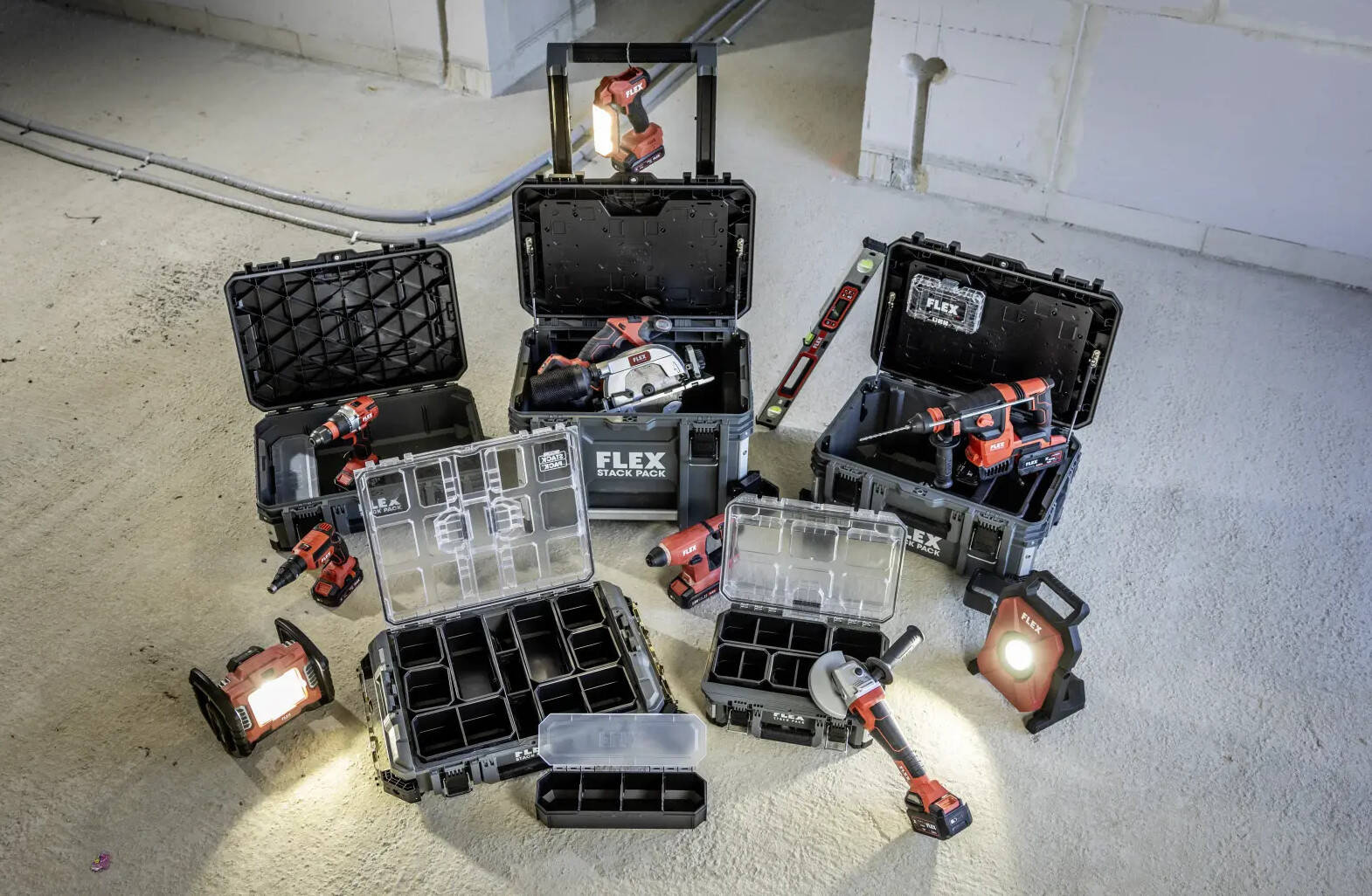 Flex 531461 Zestaw walizek STACK PACK Standard