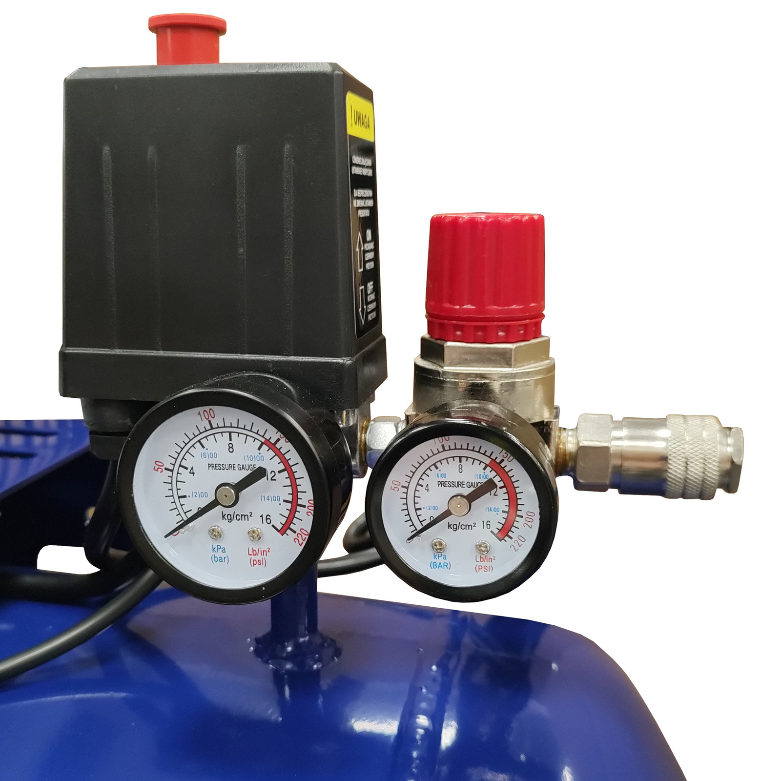 Adler AD 400-100-3 Sprężarka dwutłokowa 100l 10bar