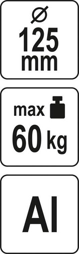 Yato YT-37235 Uchwyt do szyb 125 mm