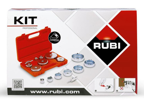 Rubi 4995 Wierteła z węglika wolframu 27-85mm