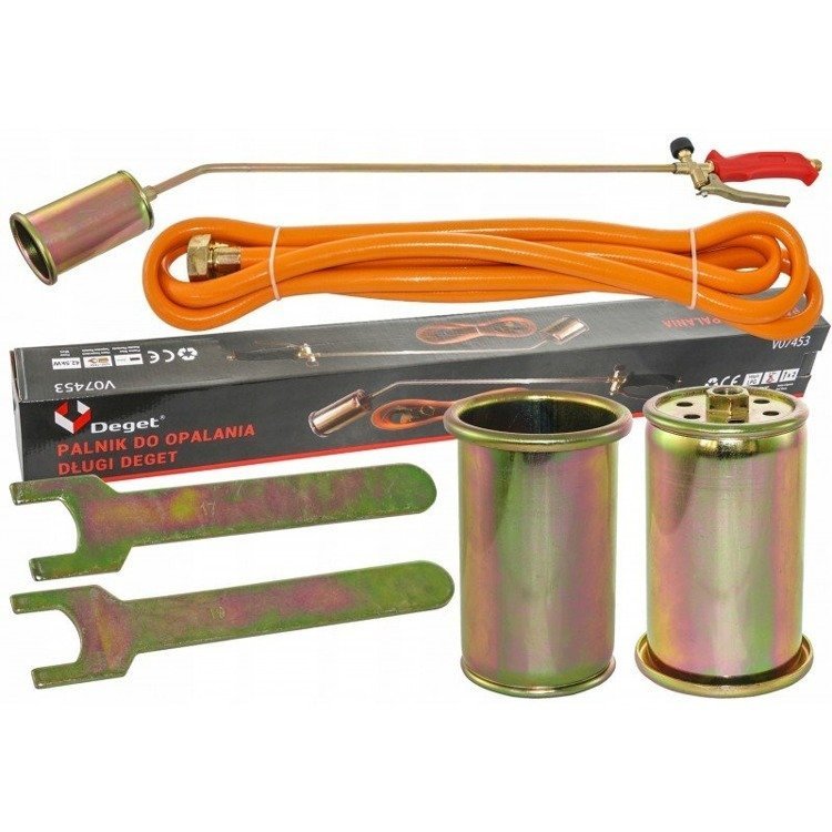 Verke V07453 Palnik długi do opalania gazowy