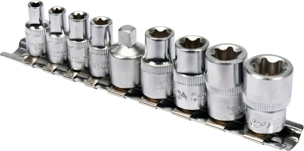 YATO YT-0520 KLUCZE NASADOWE TORX E5 - E16, 9SZT.