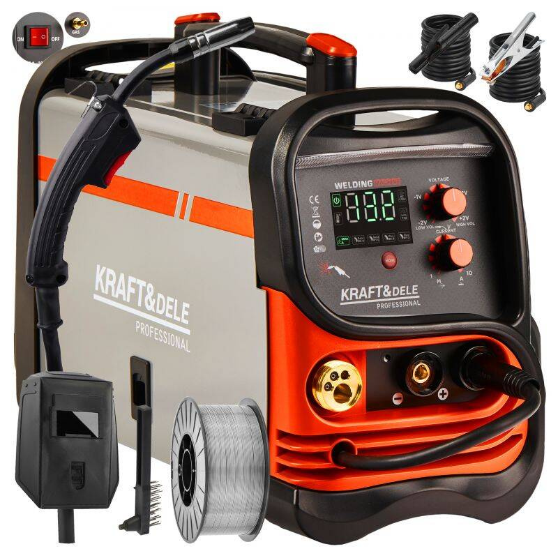 Kraft&Dele KD1883 Spawarka IGBT - GAZ / BEZ GAZU
