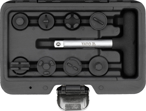 Yato YT-05981 Zestaw kluczy do plastikowych korków oleju 9 el