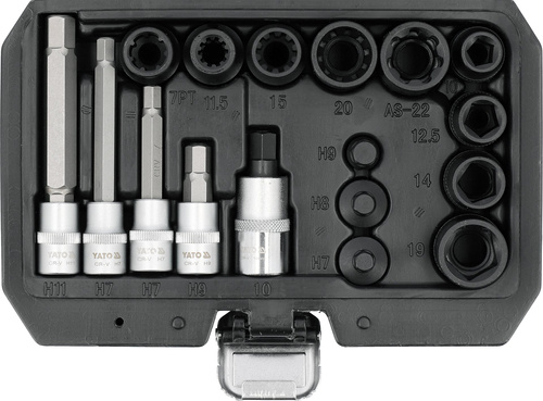 Yato YT-06812 Zestaw narzędzi do zacisków hamulcowych 1/2" 3/8"