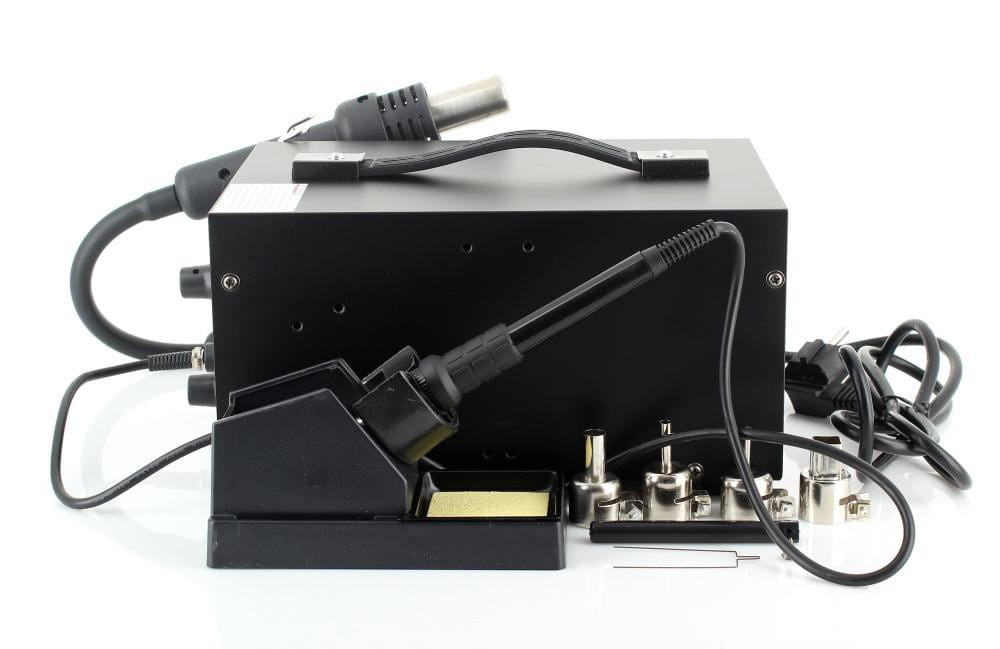 Kraft Dele KD850 Spawarka do plastiku z lutownicą 4 dysze LED 60W