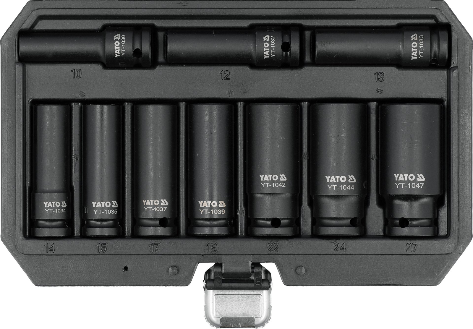 YATO YT-10557 ZESTAW NASADEK UDAROWYCH DŁUGICH 1/2"