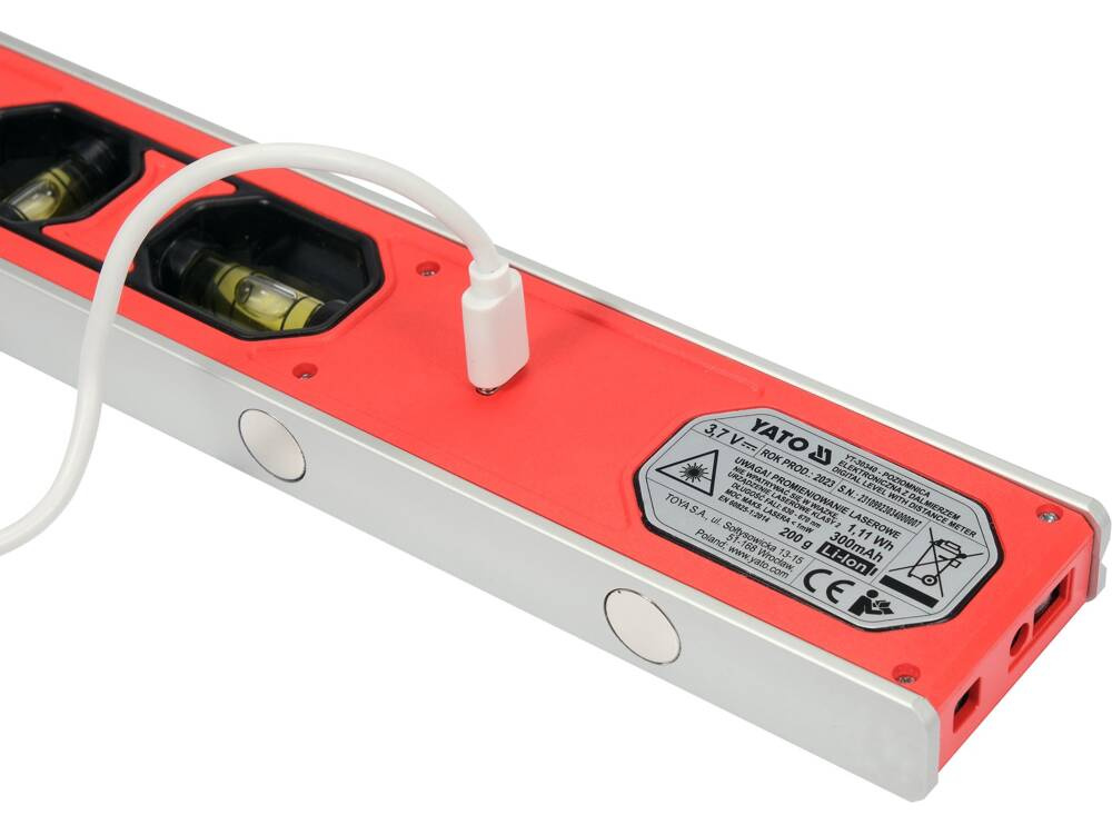 Yato YT-30340 Poziomica torpedo z laserem 230mm