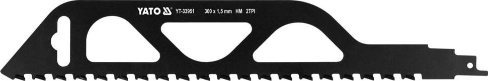 Yato YT-33951 Brzeszczot do betonu 300 mm 2TPI