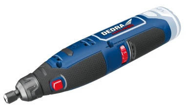 Dedra DED7340Z1 Mini-szlifierka akumulatorowa MAUS 25000 RPM akcesoria 47 e