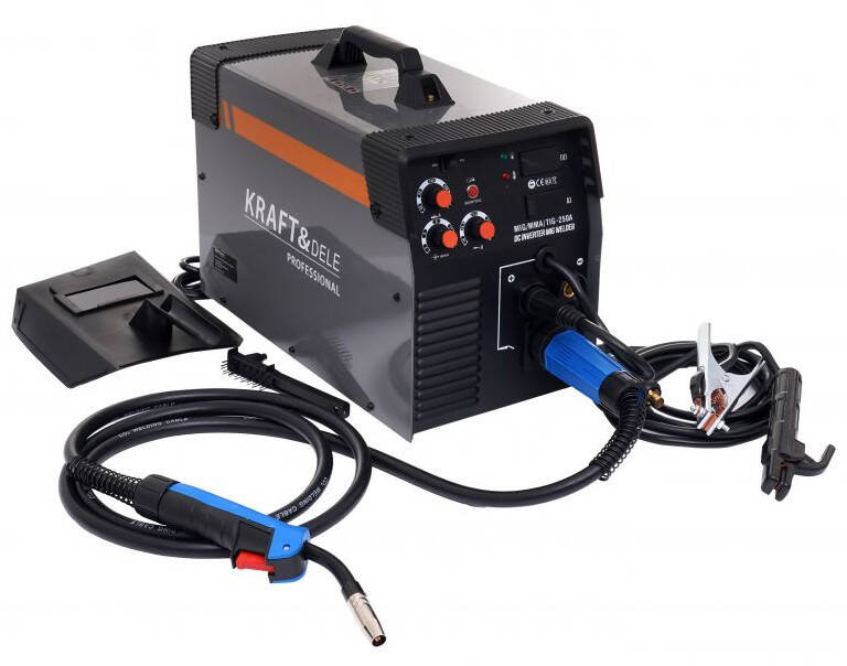 Kraft&Dele KD1884 Spawarka MIG/MAG/MMA /TIG 250A