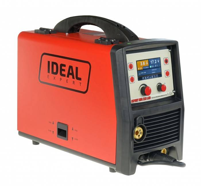 Ideal EXPERT MIG 215 LCD SYNERGIC ALU Spawarka 200