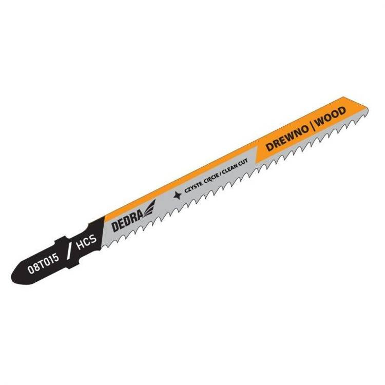 Dedra 08T015 2 Brzeszczoty do drewna 75 mm