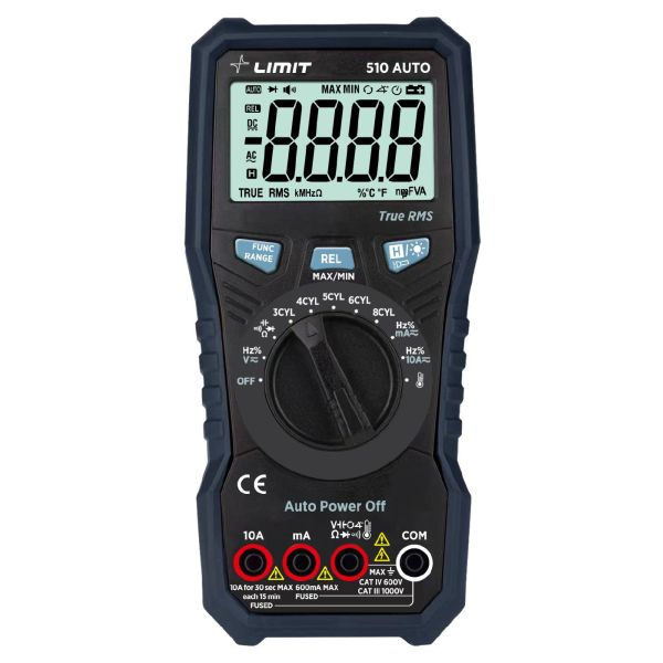 Limit 289450009 Miernik elektroniczny multimetr Limit DM 510 AUTO