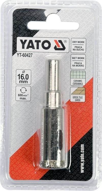 Yato YT-60427 Wiertło diamentowe do gresu otwornic