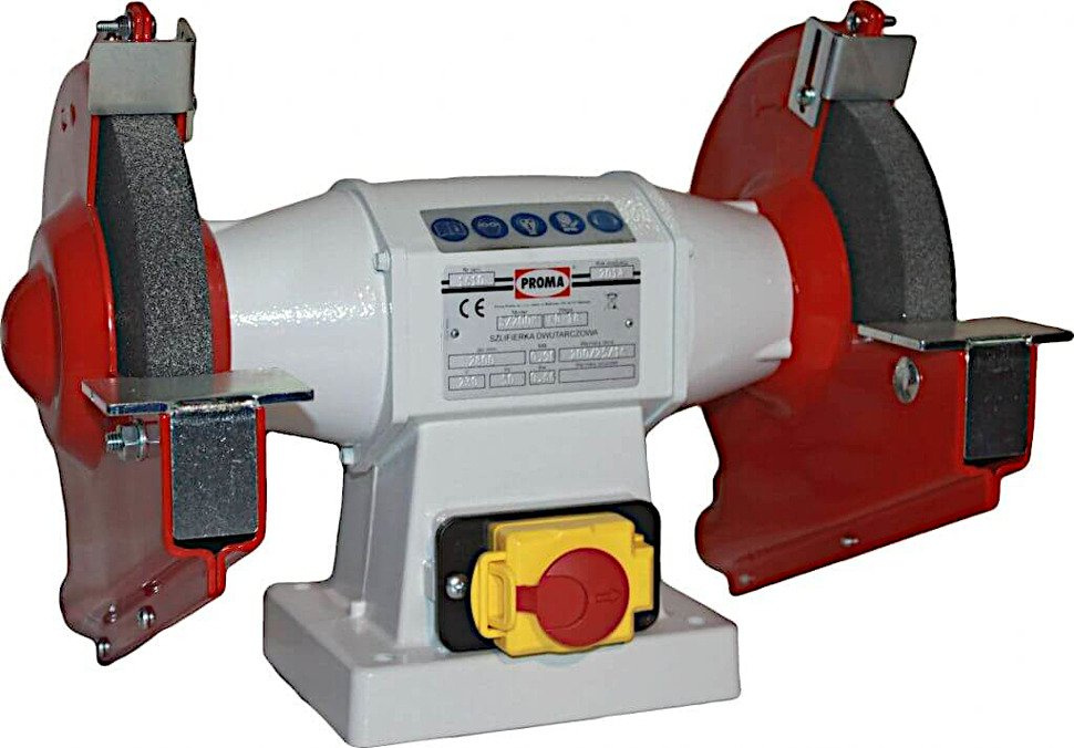 Proma S/200T Szlifierka dwutarczowa 400V aluminium