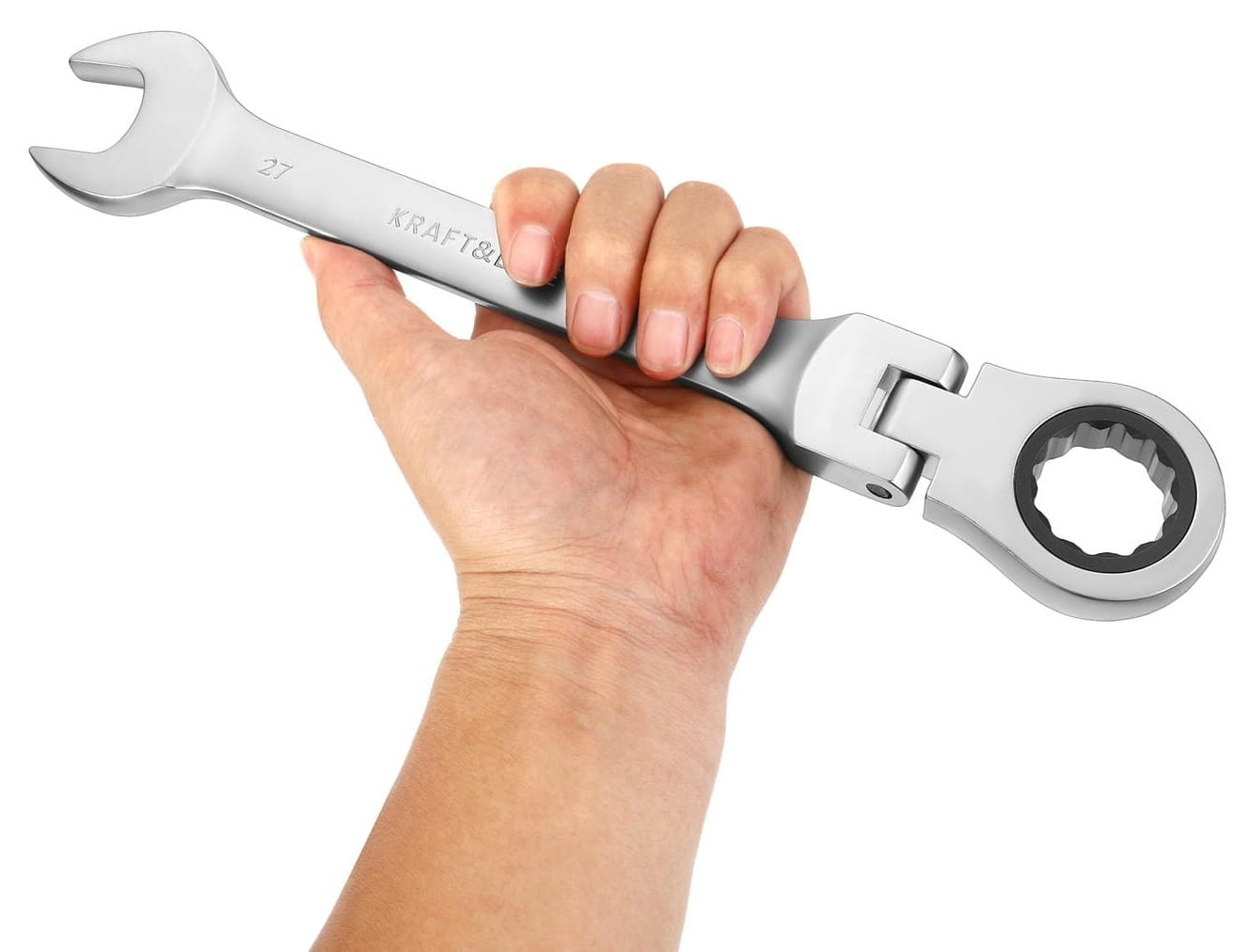 KRAFT&DELE KD11305 KLUCZE PŁASKO-OCZKOWE Z GRZECHOTKĄ ŁAMANE 13szt 8-32mm