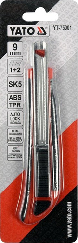 YATO YT-75001 NOŻYK Z OSTRZEM ŁAMANYM 9MM