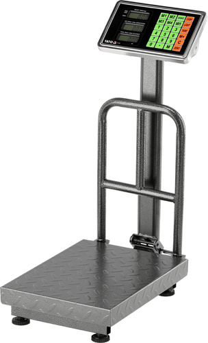 Yato YT-73280 Wytrzymała elektroniczna waga platformowa 30 x 40 cm 150 kg