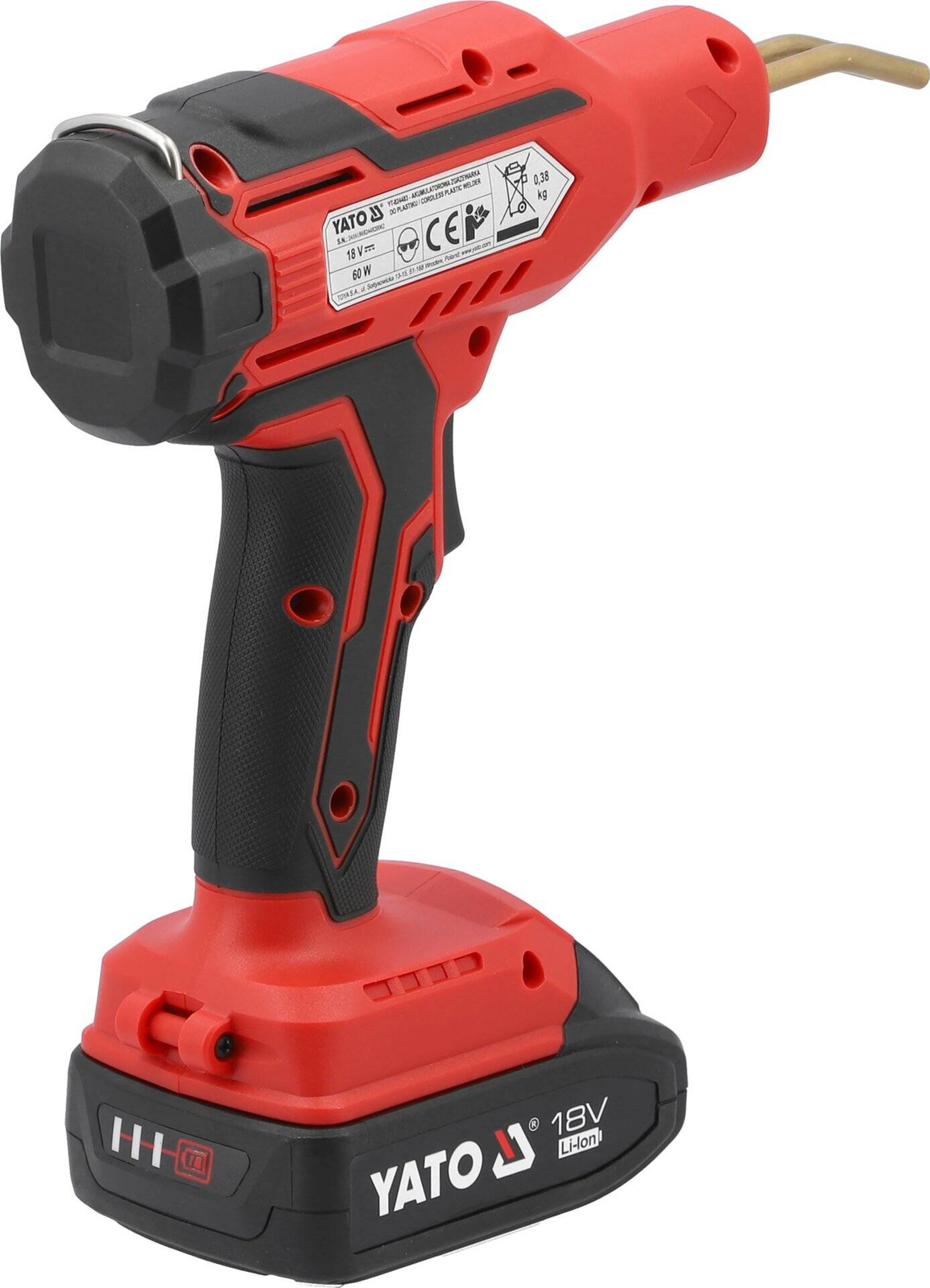Yato YT-824482 Zgrzewarka do plastiku 18V