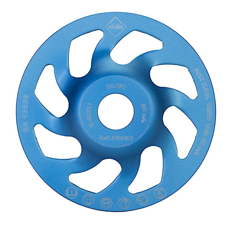 RUBI 5920 Talerz diamentowy wentylowany do betonu