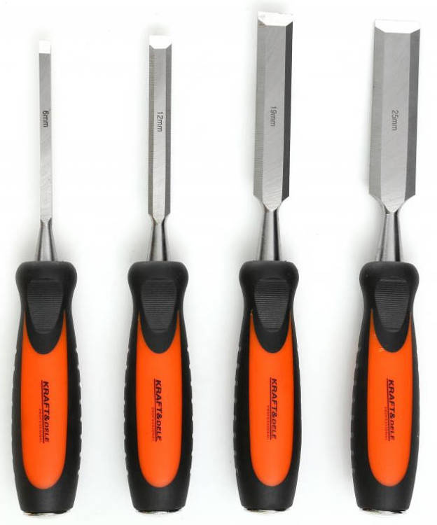 KraftDele KD10890 Zestaw dłut 4 sztuki