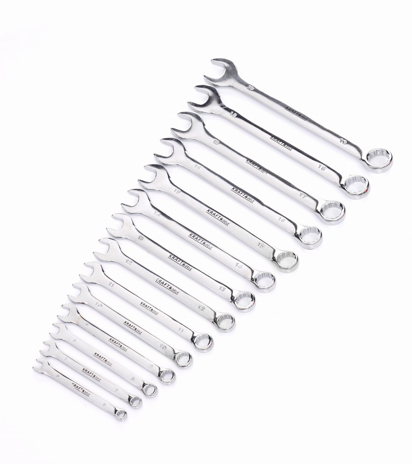 Kraft&Dele KD10999 Klucze płasko-oczkowe 47 el.